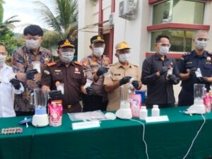 Kejari Lutim Musnakan BB Narkotika Jenis Sabu Seberat 462,66 Gram