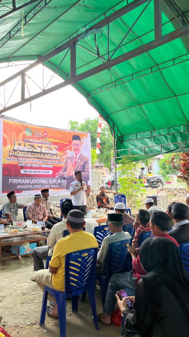 
					Reses Firman Udding di Laskap, Fokus Bantuan Pertanian Dan Infrastruktur