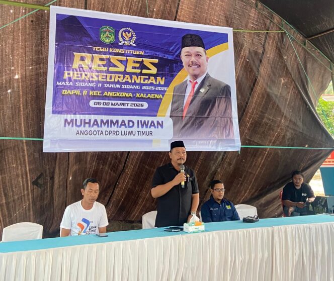 
					Muhammad Iwan: Reses Perseorangan Anggota DPRD Merupakan Wadah Penyerapan Aspirasi Masyarakat 