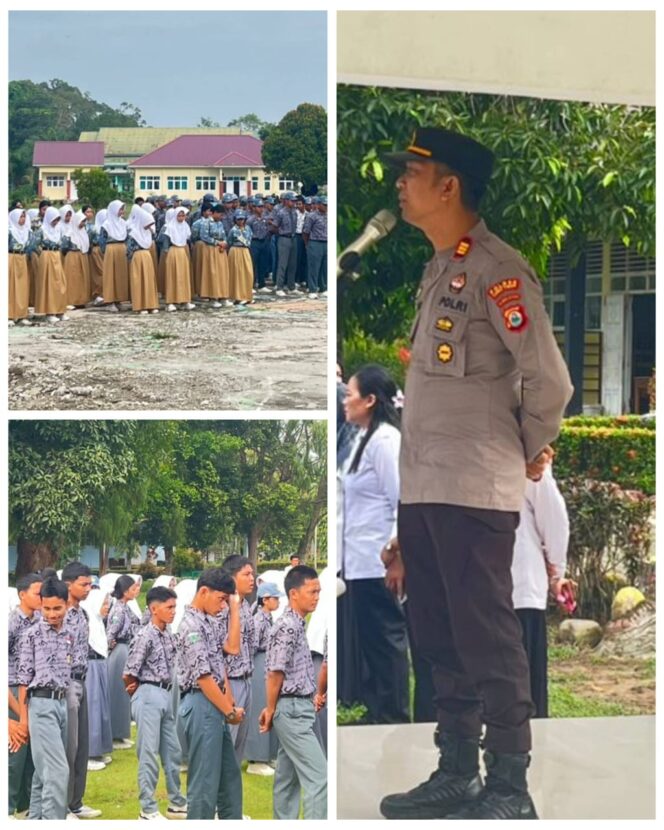 
					Polsek Burau Gelar Goes To School di SMAN 7 Lutim, Sosialisasikan Kamtibmas Kepada Siswa dan Siswi