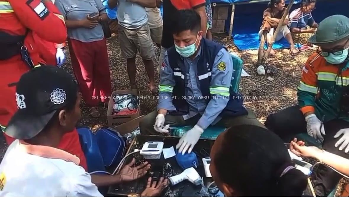 ERT PT CLM Dihari Ketiga Pasca Gempa NTT Beri Layanan Kesehatan Bagi Warga Terdampak Gempa